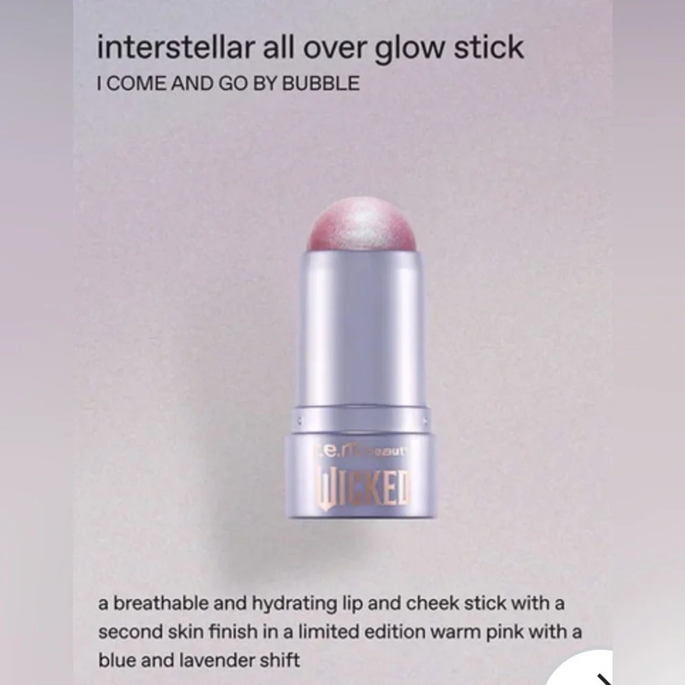 R.E.M Beauty Wicked Glinda Glow Stick - I come and go by Bubble BN LE